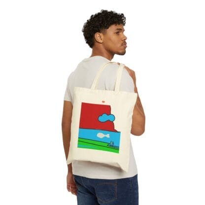 9ohcci Cotton Canvas Tote Bag/Haenyeo - Image 3