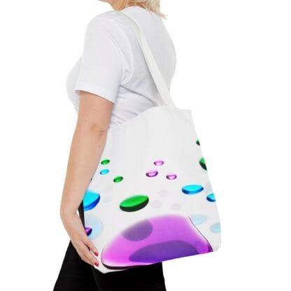 Liquid Color Abstracts by Masami Tote Bag - Image 4