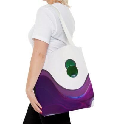 Liquid Color Abstracts by Masami Tote Bag - Image 4