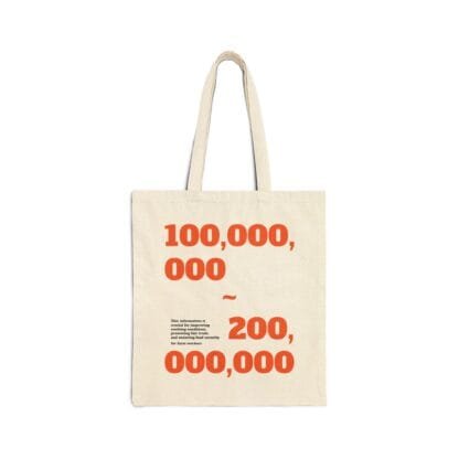 9ohcci Cotton Canvas Tote Bag/Farmers - Image 2