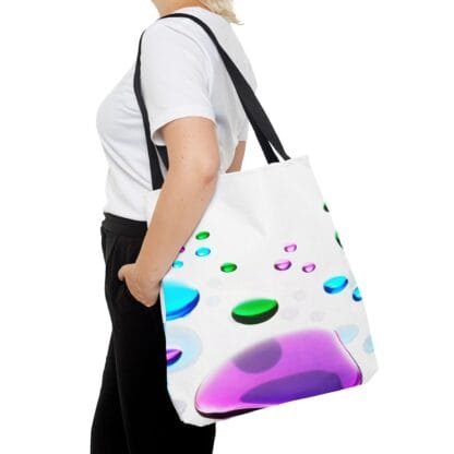 Liquid Color Abstracts by Masami Tote Bag - Image 16