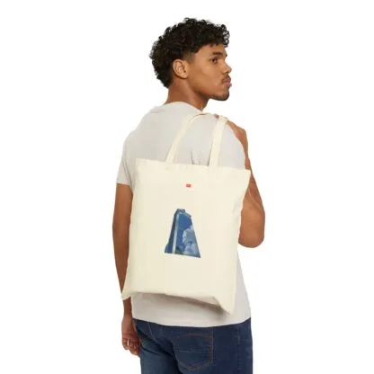 9ohcci Cotton Canvas Tote Bag/Construction Worker - Image 3