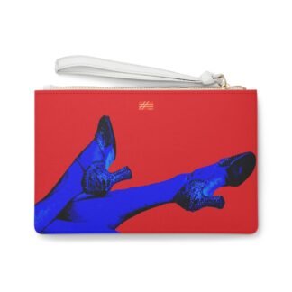 VEGAN FAUX LEATHER CLUTCH BAGS