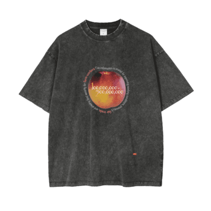 Awareness-Farmers/ Acid Wash Oversize T-Shirt - 250 GSM - Image 14