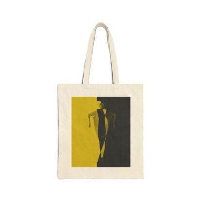 Artistic Cotton Canvas Tote Bag by Hyuna