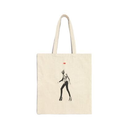 Artistic Cotton Canvas Tote Bag by Hyuna - Image 2