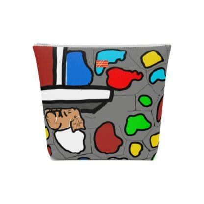 9ohcci Drill Cotton Cosmetic Bag - Image 2