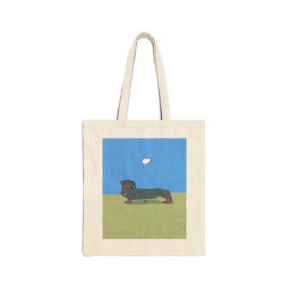 Meet Felicity Cotton Canvas Tote Bag by 9ohcci- Furry Friends Collection Part 1