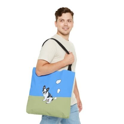 Meet Joy Tote Bag by 9ohcci- Furry Friends Collection Part 1 - Image 4