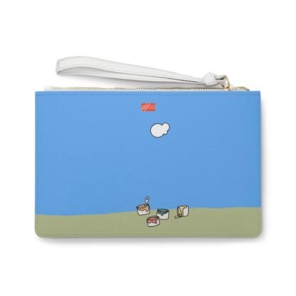 Meet Kolor Clutch Bag by 9ohcci- Furry Friends Collection Part 1/Vegan Faux Leather - Image 2