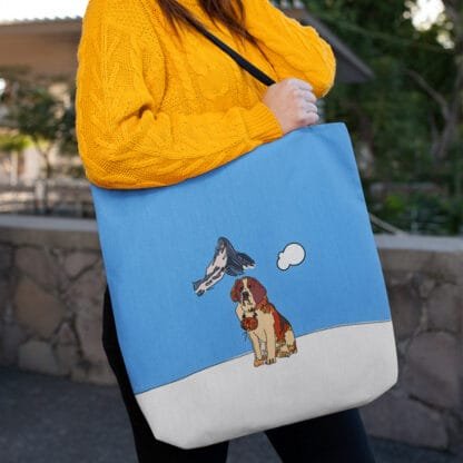 Meet Somang Tote Bag by 9ohcci- Furry Friends Collection Part 1 - Image 5