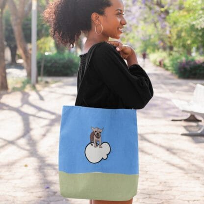 Meet Belief Tote Bag by 9ohcci- Furry Friends Collection Part 1 - Image 5