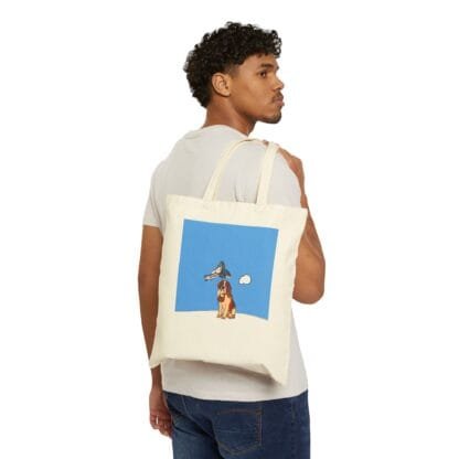 Meet Somang Cotton Canvas Tote Bag by 9ohcci- Furry Friends Collection Part 1 - Image 3