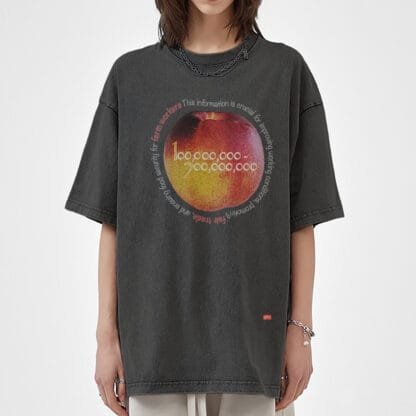 Awareness-Farmers/ Acid Wash Oversize T-Shirt - 250 GSM