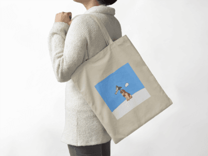 Meet Somang Cotton Canvas Tote Bag by 9ohcci- Furry Friends Collection Part 1 - Image 7