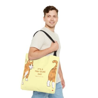 Cheez, Paw-some Day2 By Jaewon Tote  Bag-Collection 1 - Image 7