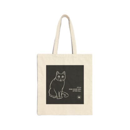 Mia & Shaa/Purr-Suation Masters By Jaewon Canvas Tote Bag-Collection 1 - Image 2