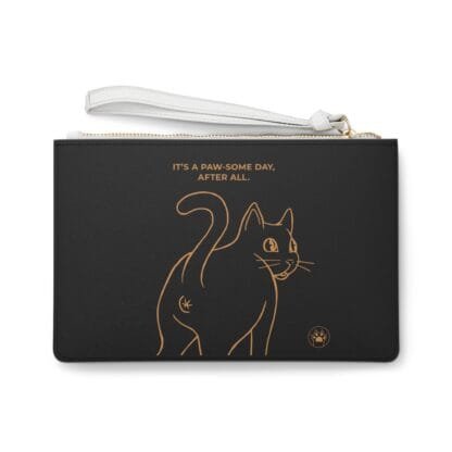 Cheez, Paw-some Day By Jaewon Clutch Bag-Collection 1/Vegan Faux Leather - Image 2