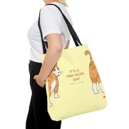 Cheez, Paw-some Day2 By Jaewon Tote  Bag-Collection 1 - Image 8