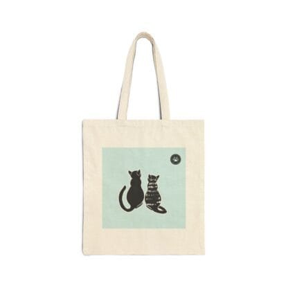 Mia, The Stylish Tuxedo Cat 5 By Jaewon Canvas Tote  Bag-Collection 1 - Image 2