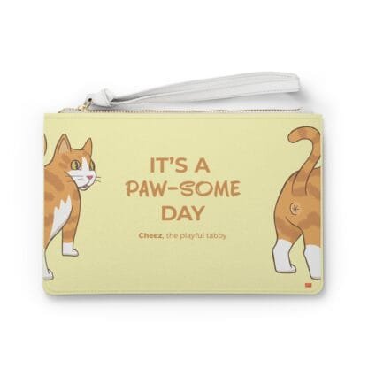 Cheez, Paw-some Day2 By Jaewon Clutch  Bag-Collection 1