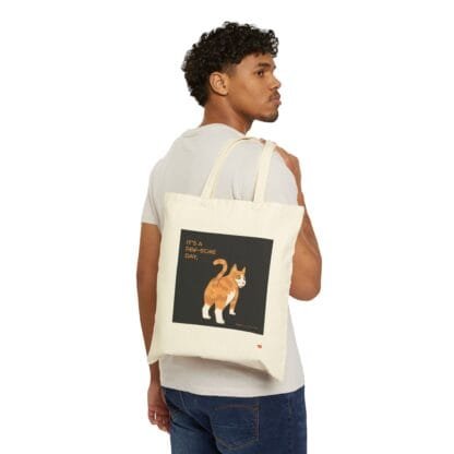 Cheez, Paw-some Day By Jaewon Canvas Tote Bag-Collection 1 - Image 3