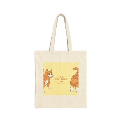 Cheez, Paw-some Day2 By Jaewon Canvas Tote  Bag-Collection 1 - Image 2