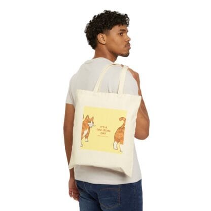 Cheez, Paw-some Day2 By Jaewon Canvas Tote  Bag-Collection 1 - Image 4