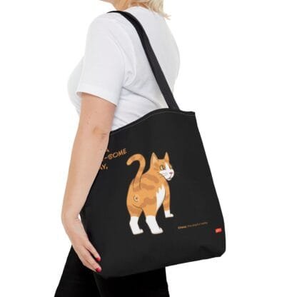 Cheez, Paw-some Day By Jaewon Tote Bag-Collection 1 - Image 4