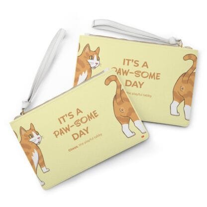 Cheez, Paw-some Day2 By Jaewon Clutch  Bag-Collection 1 - Image 3