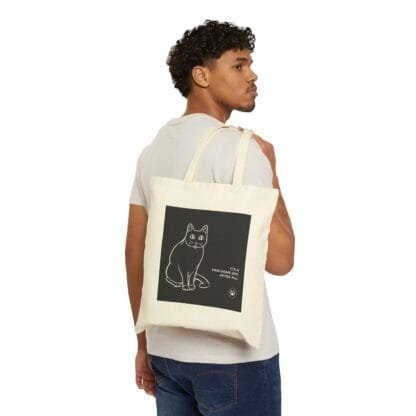 Mia & Shaa/Purr-Suation Masters By Jaewon Canvas Tote Bag-Collection 1 - Image 4