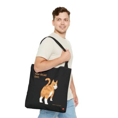 Cheez, Paw-some Day By Jaewon Tote Bag-Collection 1 - Image 7