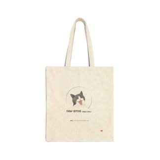 Mia, The Stylish Tuxedo Cat 3 By Jaewon Canvas Bag-Collection 1