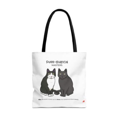 Mia & Shaa/Purr-Suation Masters By Jaewon Tote Bag-Collection 1 - Image 5